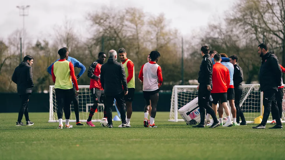 The squad to face Marseille