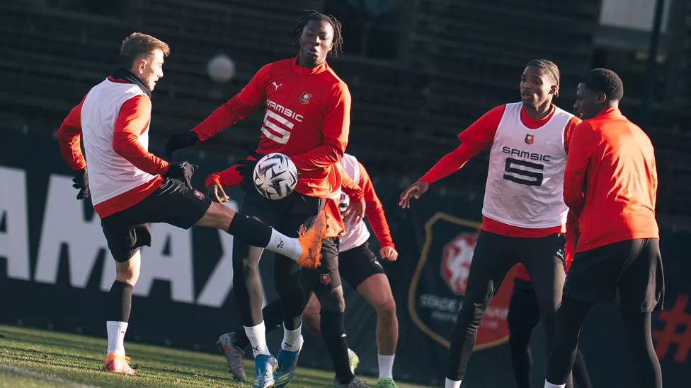 Entraînement du Stade Rennais F.C.