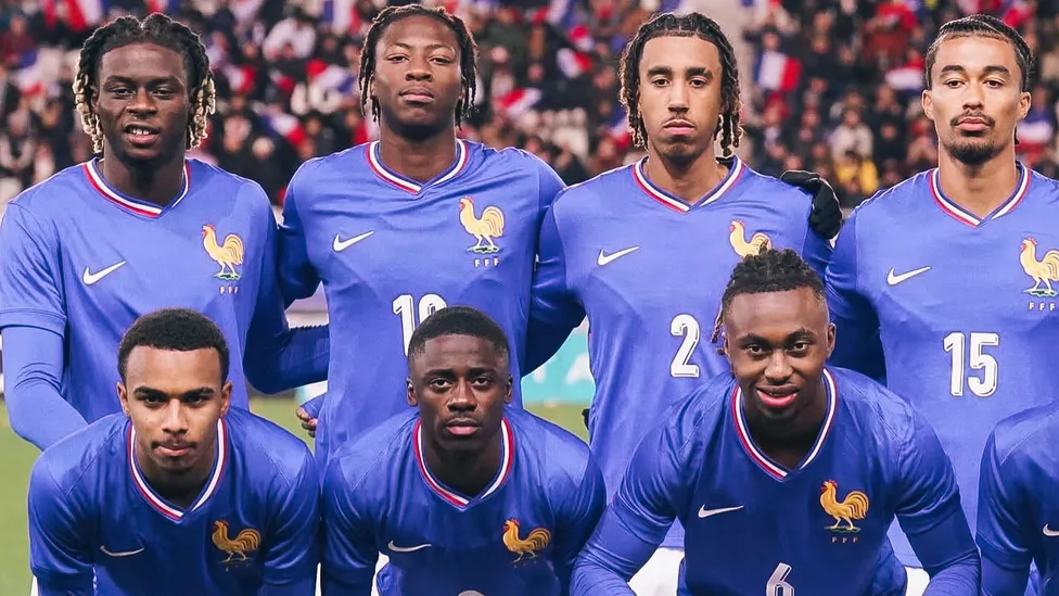 Kader Meïté avec les Bleuets.