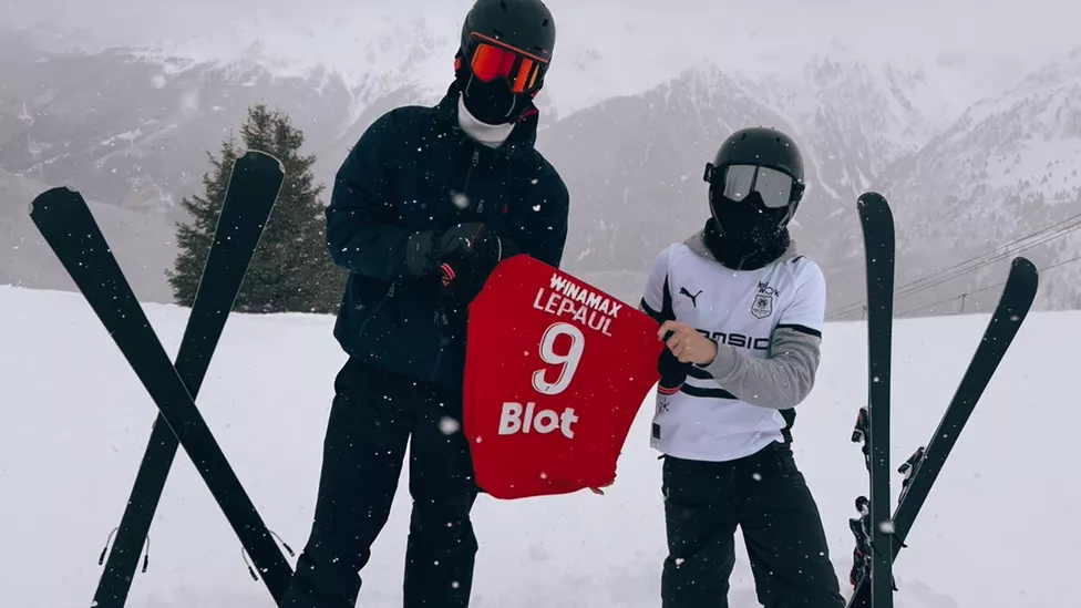 Sulian et Antoine à la station Les 7 laux (Prapoutel, Isère)