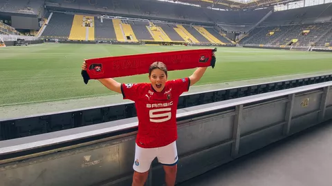 Raphaël au Signal Iduna Park de Dortmund (Allemagne)