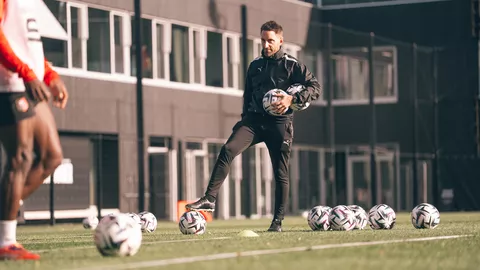 Entraînement du Stade Rennais F.C.
