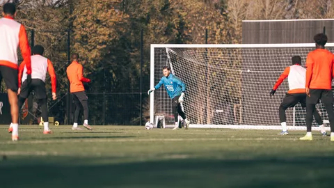 Entraînement du Stade Rennais F.C.