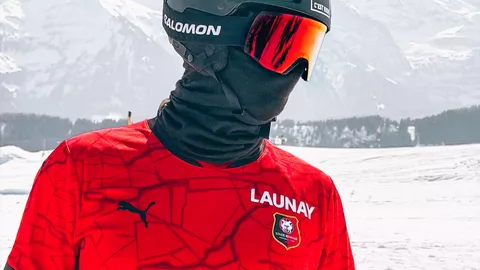 Simon sur les pistes suisses