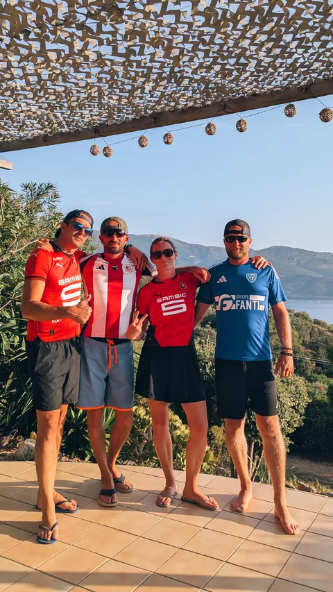 Neness, Gazel, Picpouc et Ju à Casaglione (Corse-du-Sud)