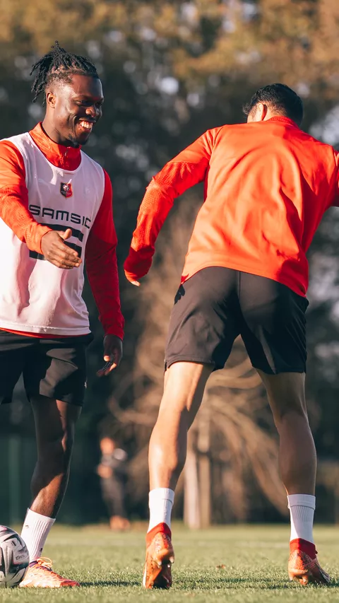 Entraînement du Stade Rennais F.C.