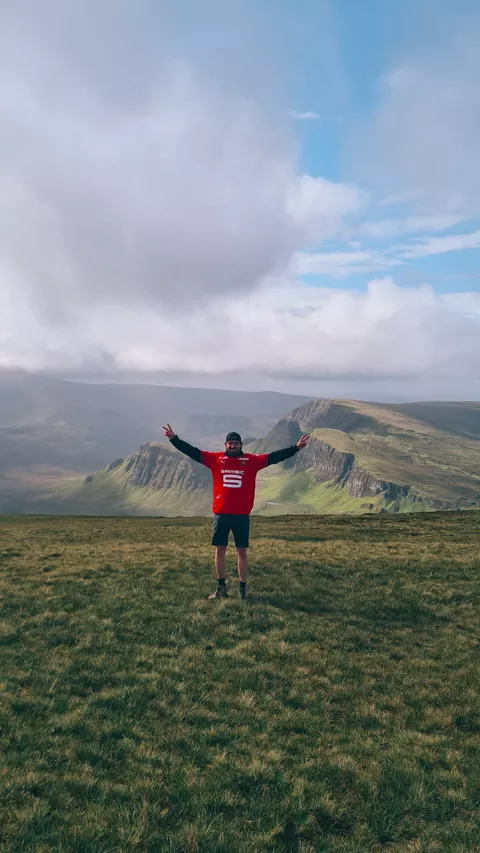 Tristan sur l'île de Skye (Écosse)