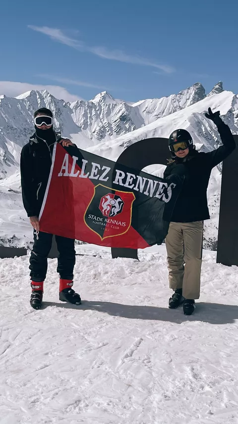 Kevin et Anaisu à Valloire Galibier (Savoie)