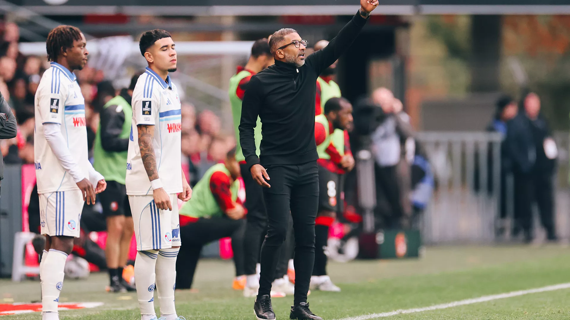 « On appelle cela un match référence », la réaction d'Habib Beye après Strasbourg