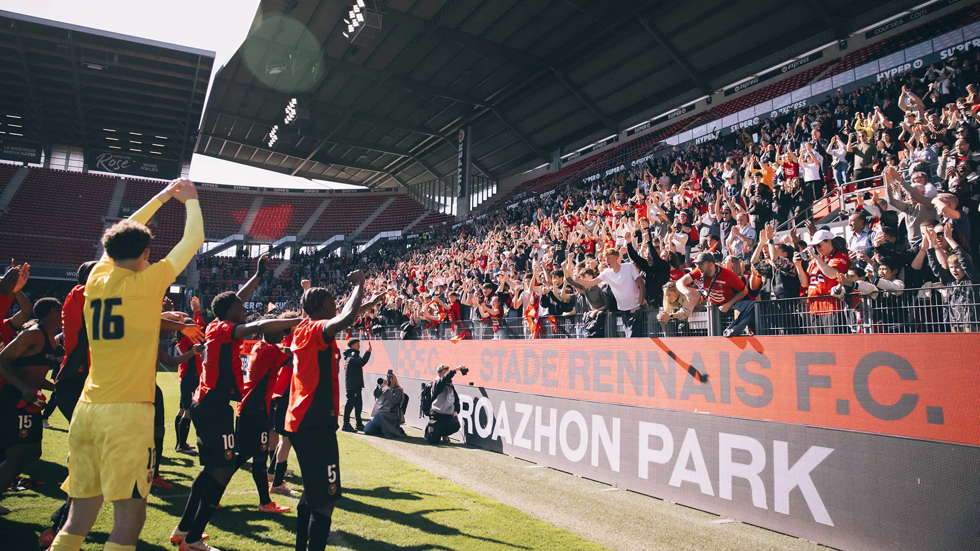 The Gambardella Cup semi-final at Roazhon Park