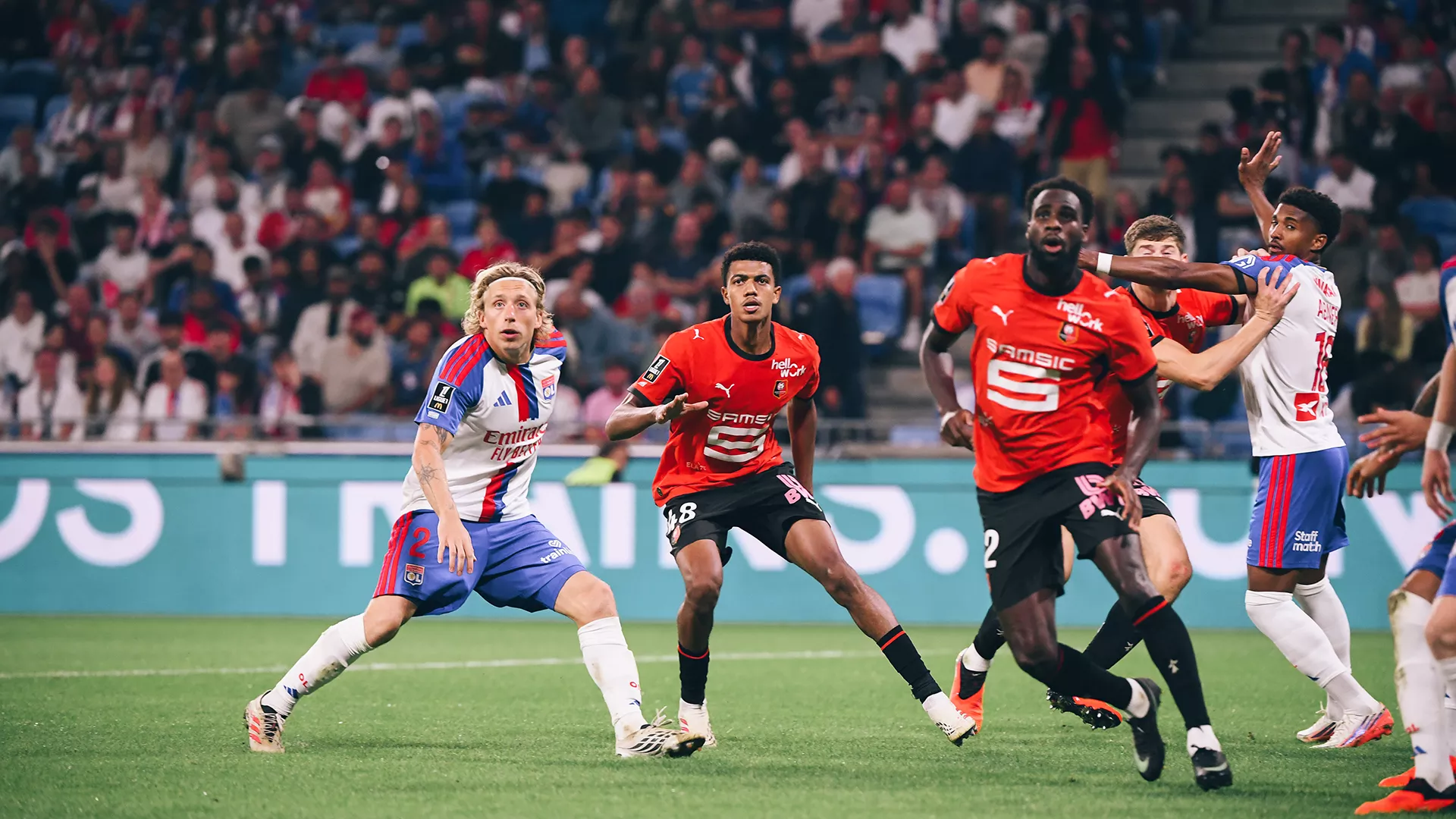 Lyon end Rennes’ winning run (4–0)