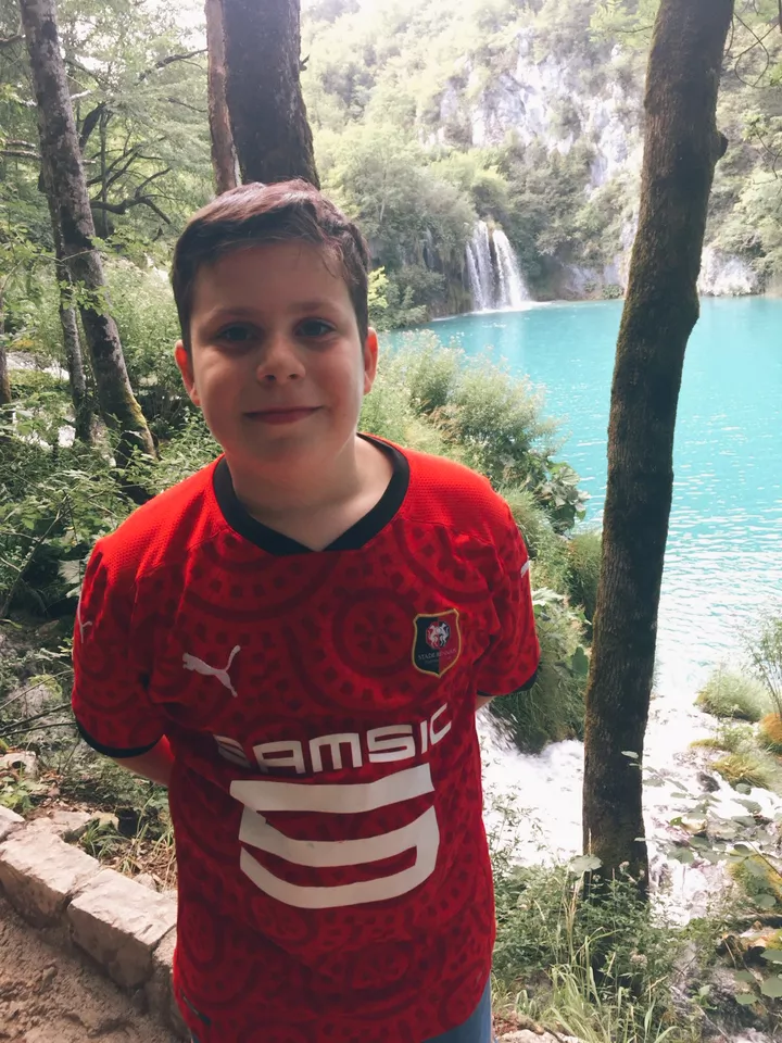 Anatole aux Lacs de Plitvice (Croatie)