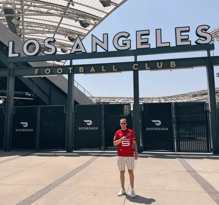 Axel à Los Angeles (USA)