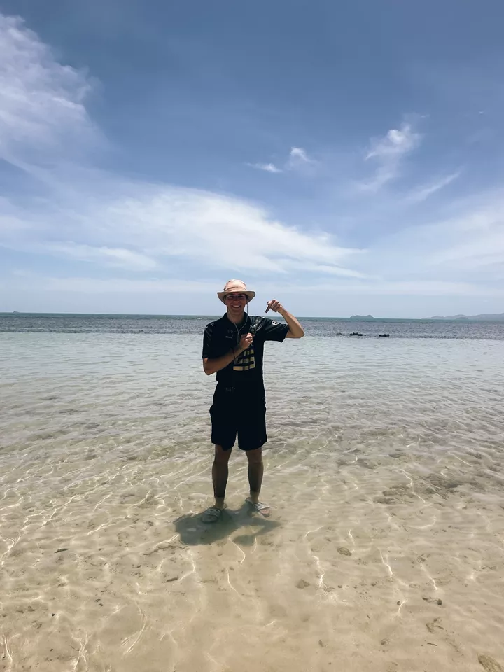 Clément sur l'île de Kho Samui (Thaïlande)