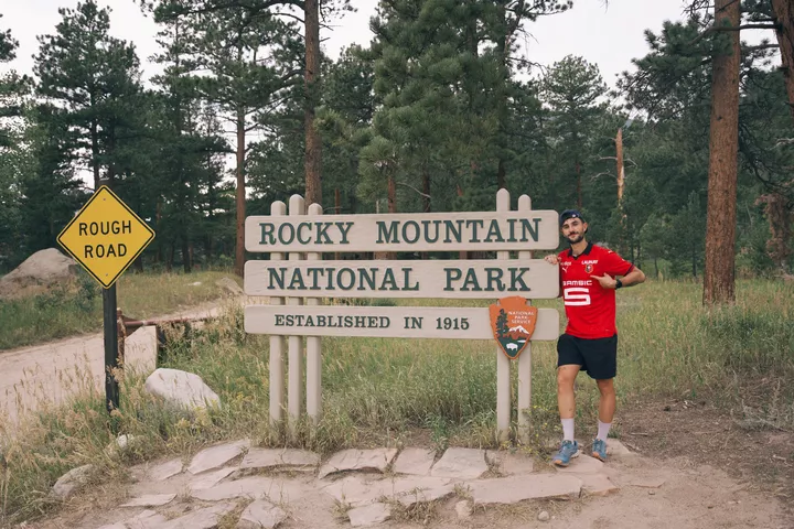 Ewen au Parc national des Montagnes Rocheuses (Colorado)