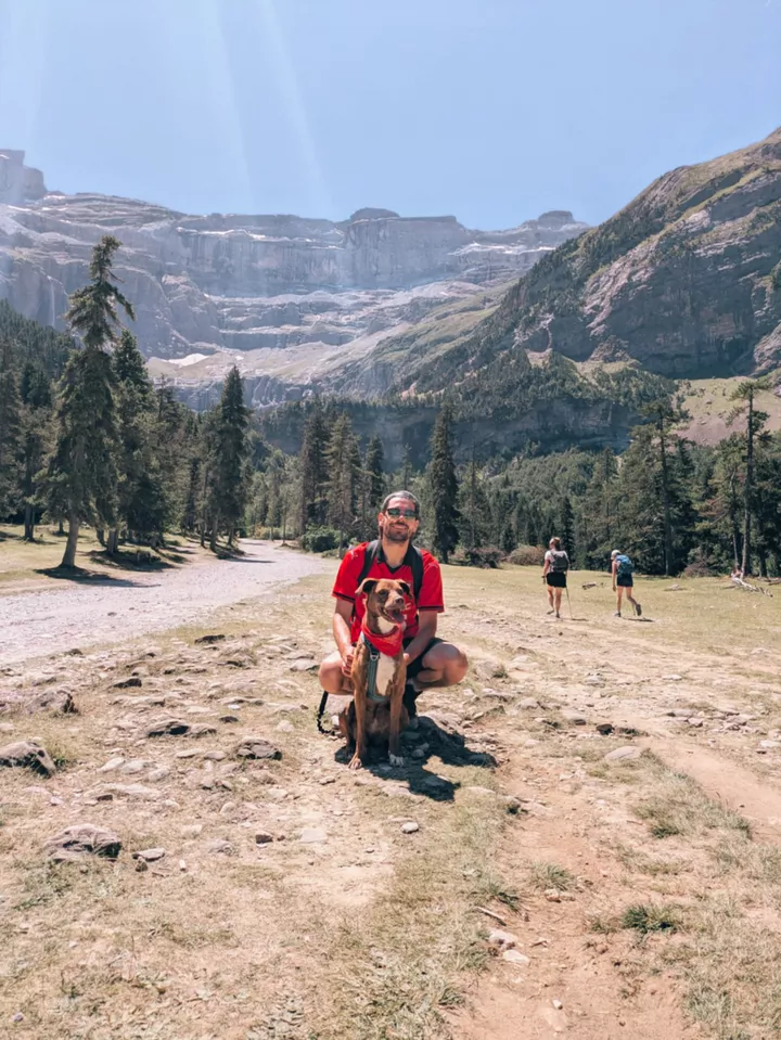 Jojo et Pépé au cirque de Gavarnie (Hautes-Pyrenées)