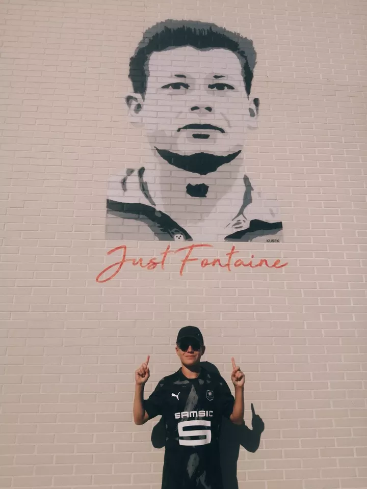 Jules au Stade Auguste Delaune, à Reims 