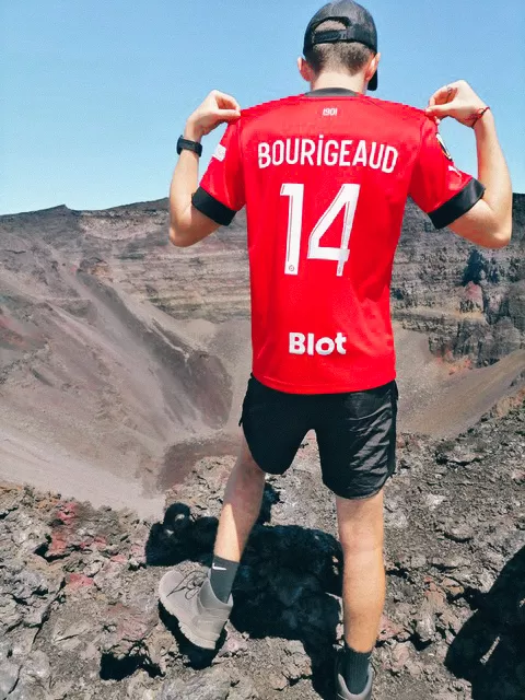 Keryan au Piton de la Fournaise (La Réunion)