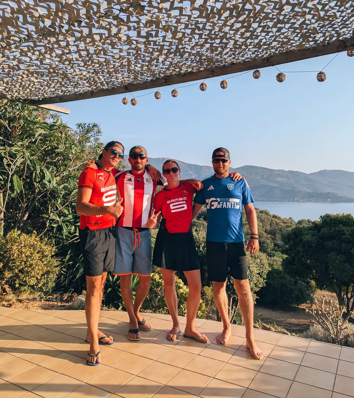 Neness, Gazel, Picpouc et Ju à Casaglione (Corse-du-Sud)