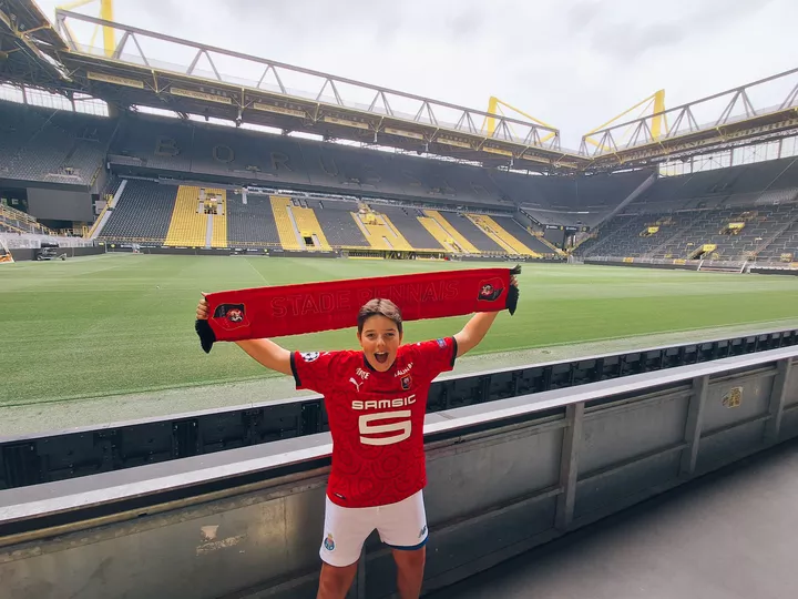 Raphaël au Signal Iduna Park de Dortmund (Allemagne)