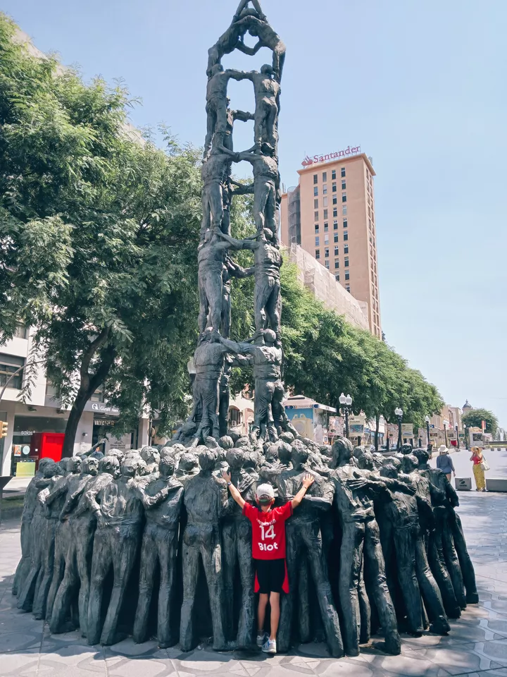 Sacha à Tarragone (Espagne)