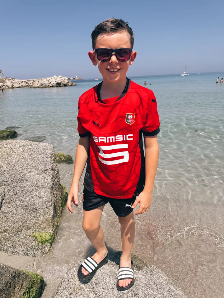 Simon à l'Île Rousse (Corse)