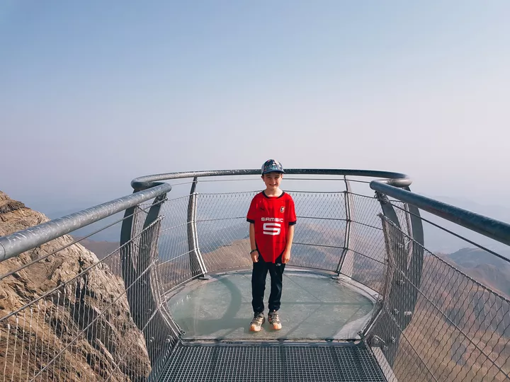 Tom au sommet du Pic du Midi (Hautes-Pyrénées)