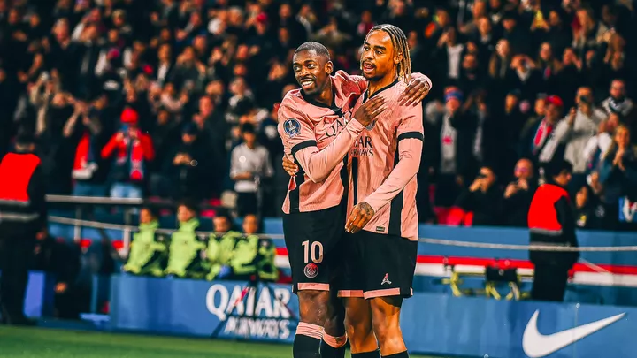 Célébration du PSG.