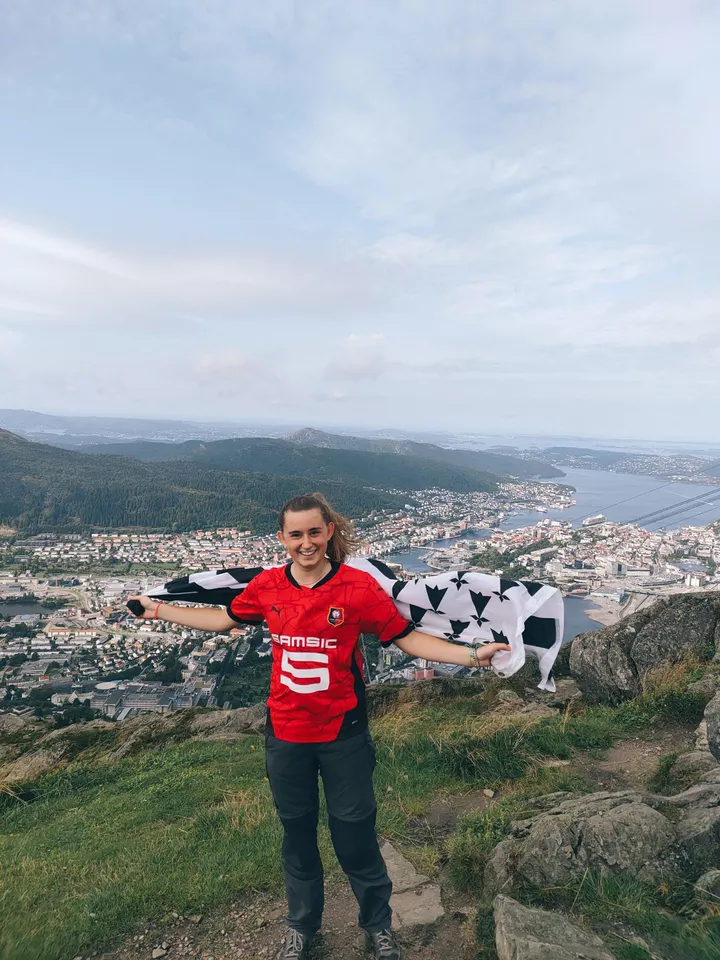 Marine en haut du mont Ulrike (Bergen - Norvège)