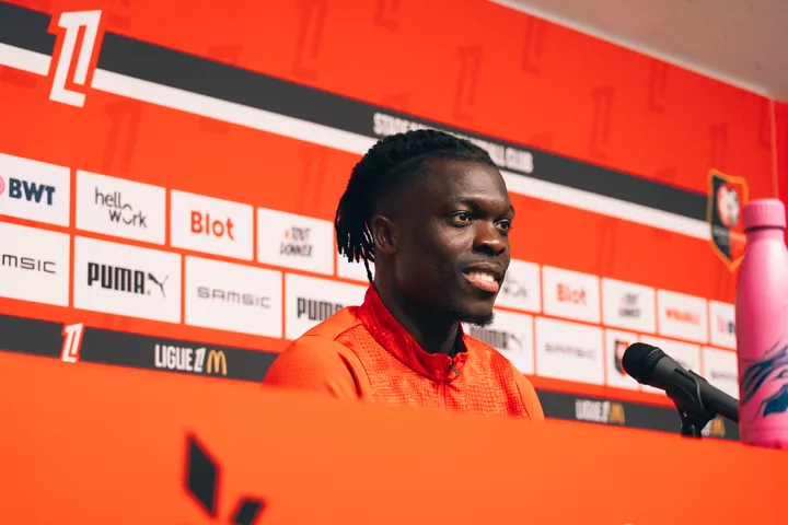 Alidu Seidu, défenseur du Stade Rennais F.C.