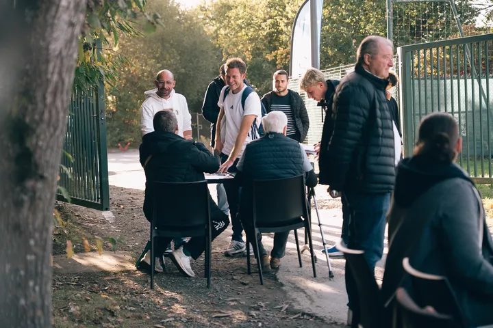 Amicale des éducateurs, rassemblement.