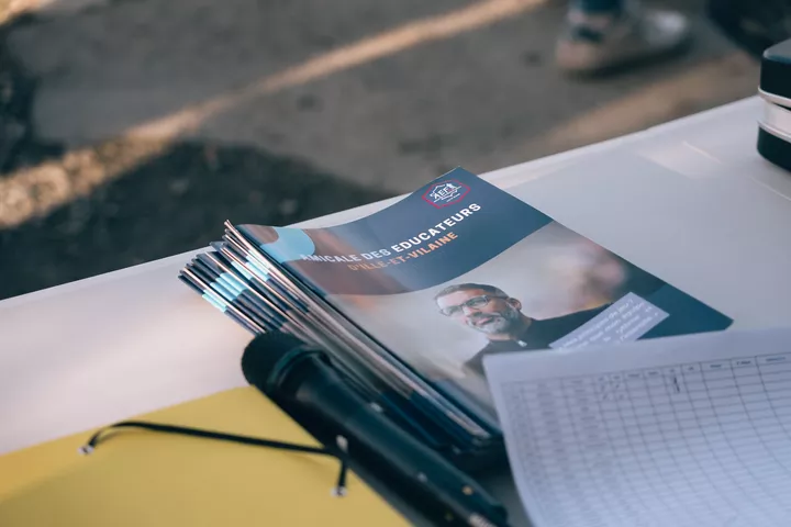 Amicale des éducateurs, rassemblement.