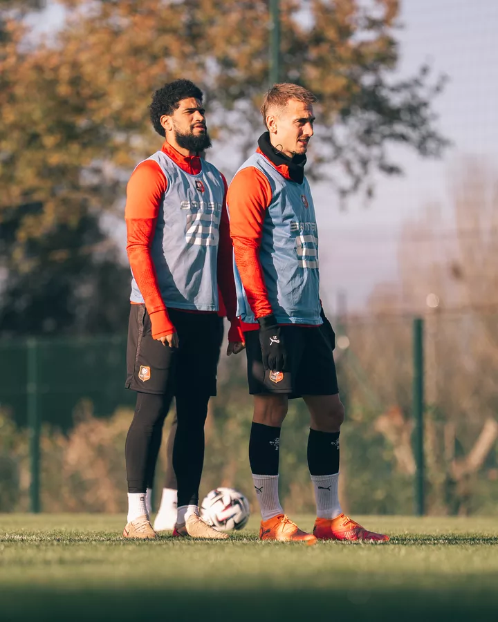 Entraînement du Stade Rennais F.C.