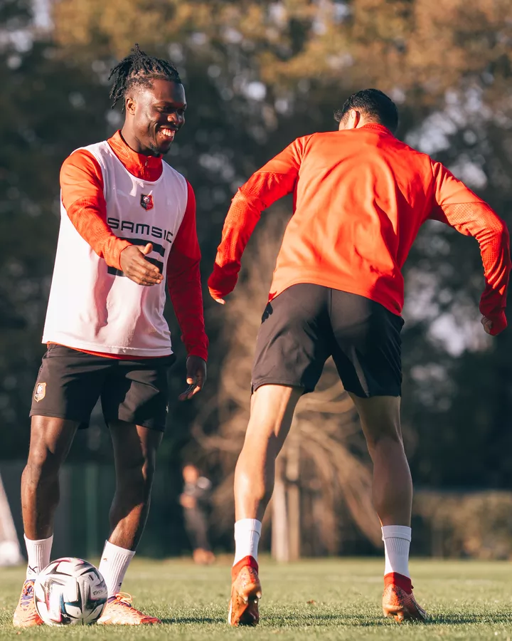 Entraînement du Stade Rennais F.C.