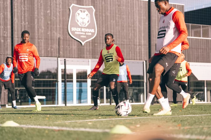 Entraînement du Stade Rennais F.C.
