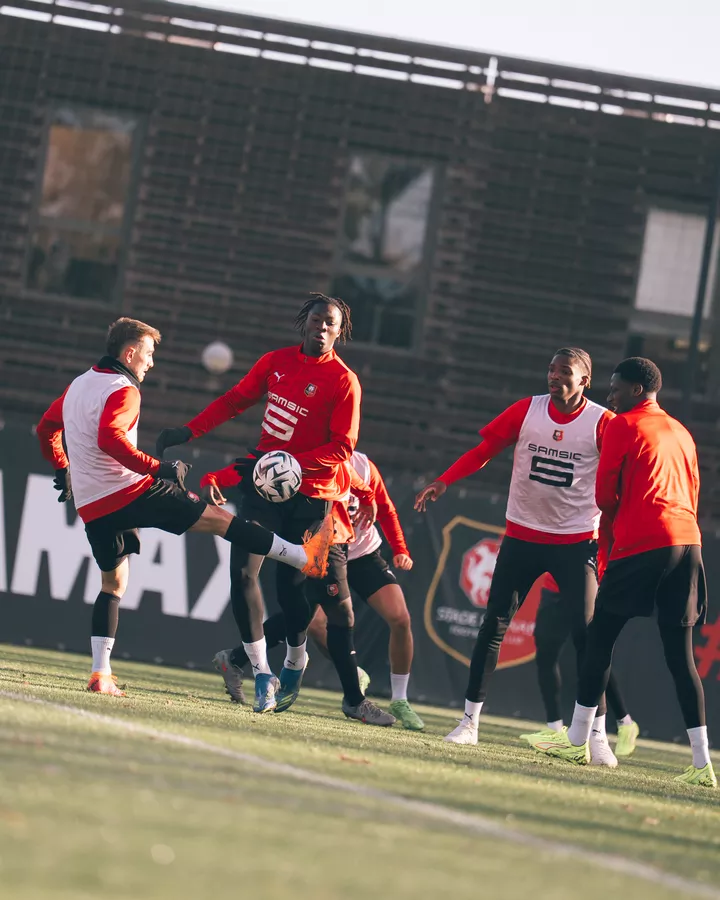 Entraînement du Stade Rennais F.C.