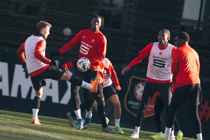 Entraînement du Stade Rennais F.C.