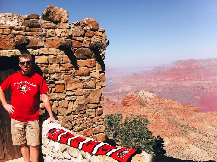Kaëlig au Grand Canyon (USA)