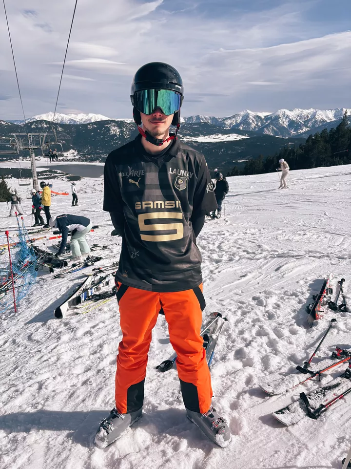 Tom à la station Les Angles (Pyrénées-Orientales)