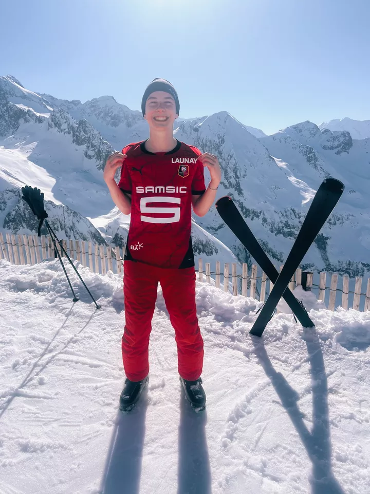 Gaby au Cap des Hittes (Pyrénées)