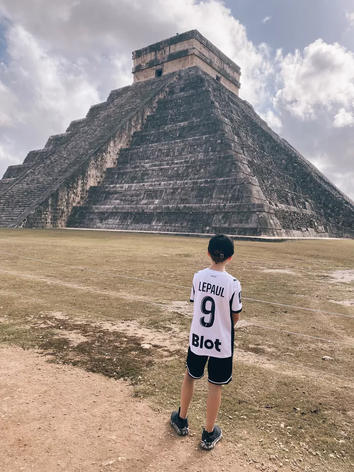 Sam à Chichén Itzá (Mexique)