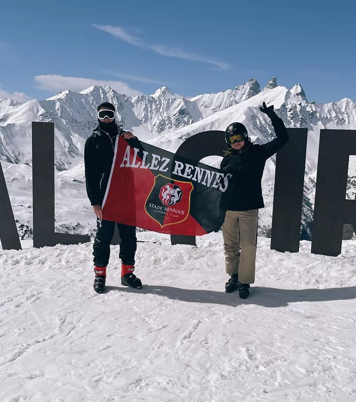 Kevin et Anaisu à Valloire Galibier (Savoie)