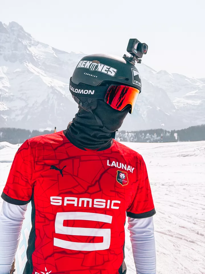 Simon sur les pistes suisses