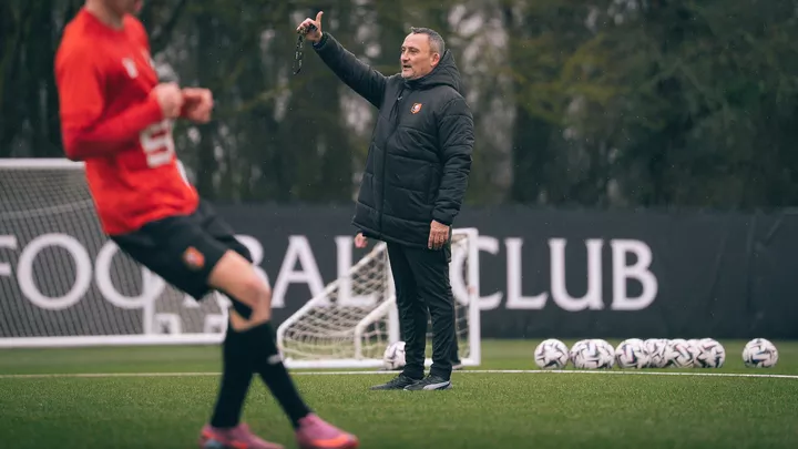 Première séance à la Piverdière pour Franck Haise et son staff