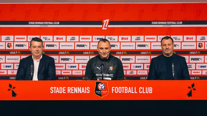 Conférence de présentation - Franck Haise nouvel entraineur du Stade Rennais F.C.