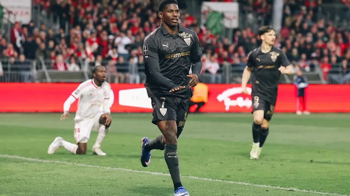 J28 | Costaud dans la surface, Breel Embolo redonne l'avantage au SRFC !