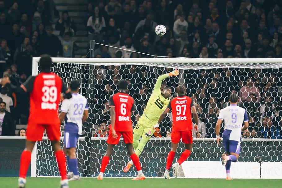 La barre pour les Violets