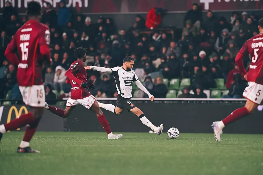 Bonne attaque placée rennaise