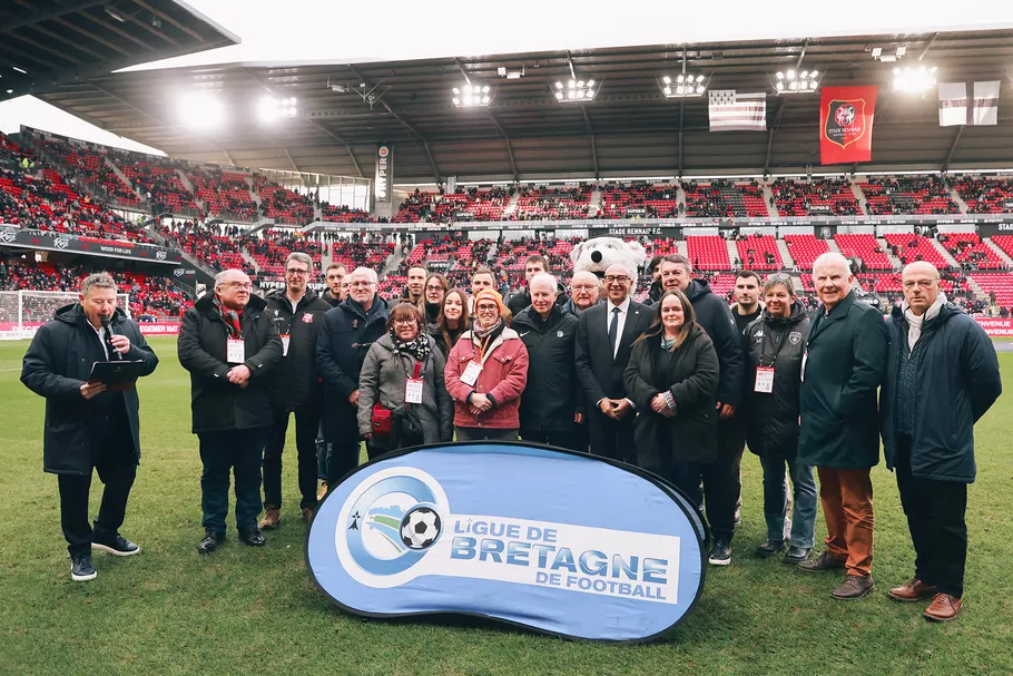 Le football breton est à l’honneur aujourd’hui, et pas seulement sur notre pelouse ! 