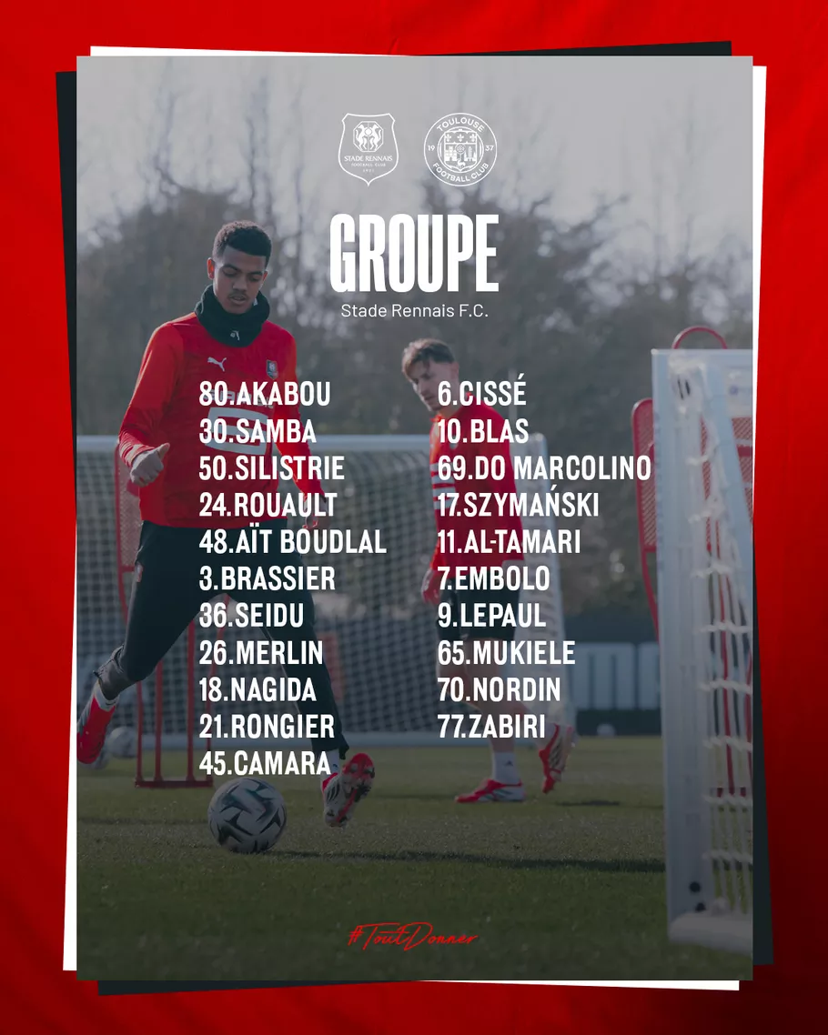 Le groupe à disposition